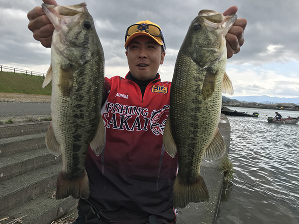 NBCチャプター徳島第2戦にて優勝した相原選手の使用ルアーがドライブシャッド3.5インチでした!!
