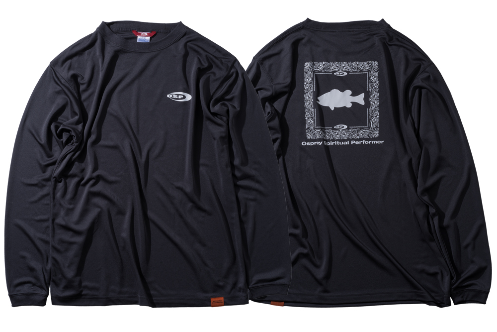 O.S.PドライロングスリーブTシャツモデルペイズリーBB